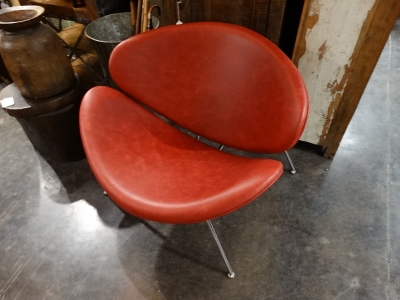 Roxy Lounge Chair Red Denver Furniture Store