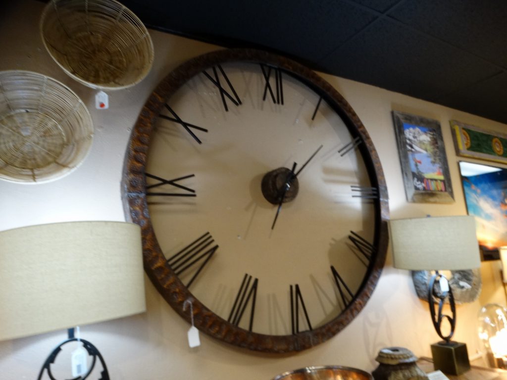 Amarion 5′ Wall Clock XL Rare Finds Warehouse
