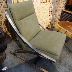 Occasional Chair Green Canvas Modern Chair Furniture Stores Denver