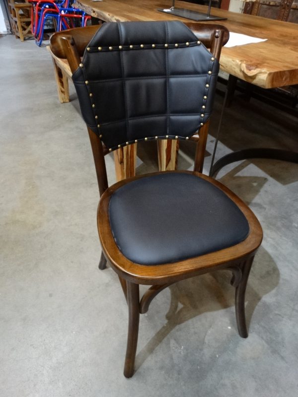 Chair Black Upholstered Wood Dining Chair Furniture Stores Denver
