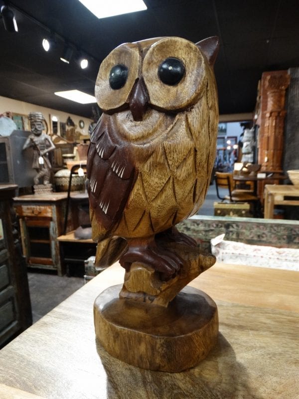 Statue Wooden Owl Statue Furniture Stores Denver