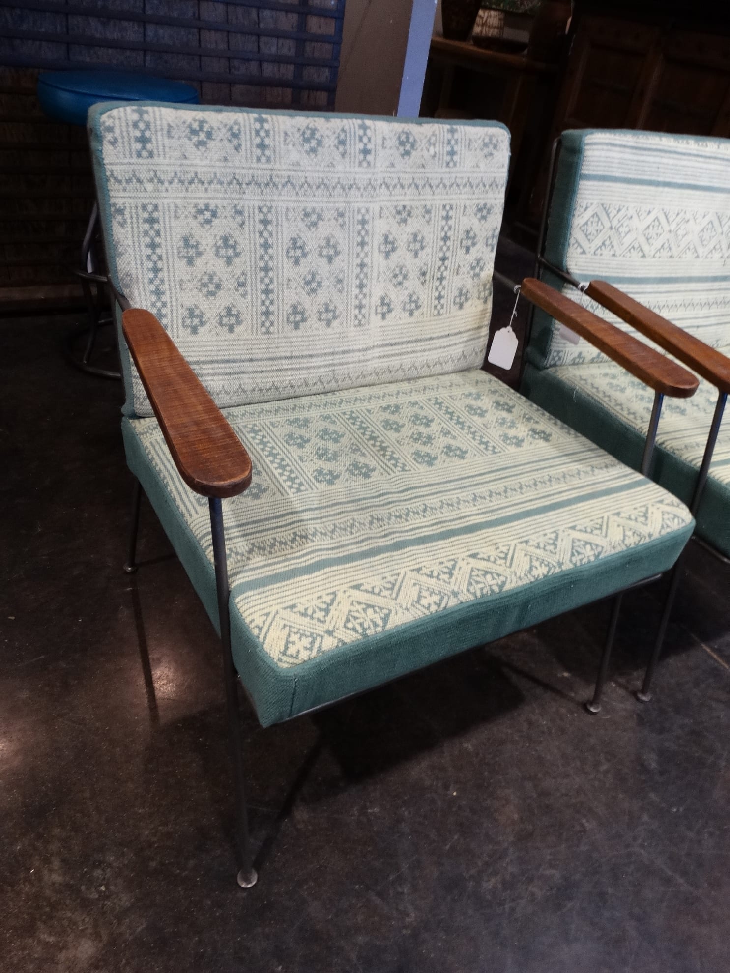 Upholstered Side Chairs With Arms