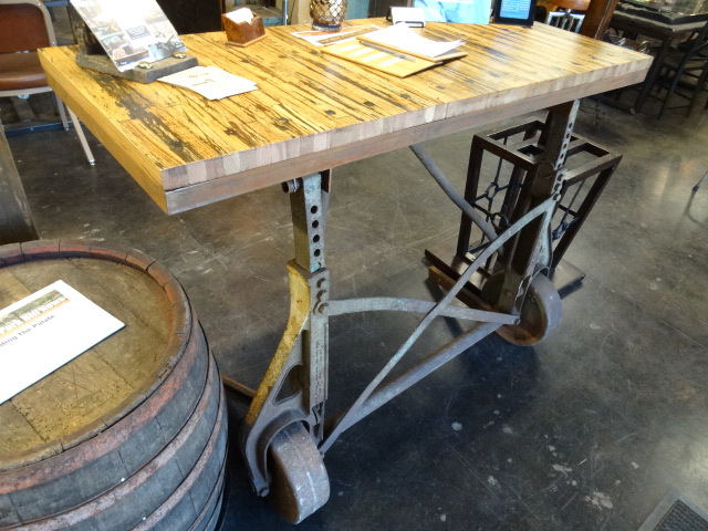 Reclaimed Truck Console Table Denver Furniture Store
