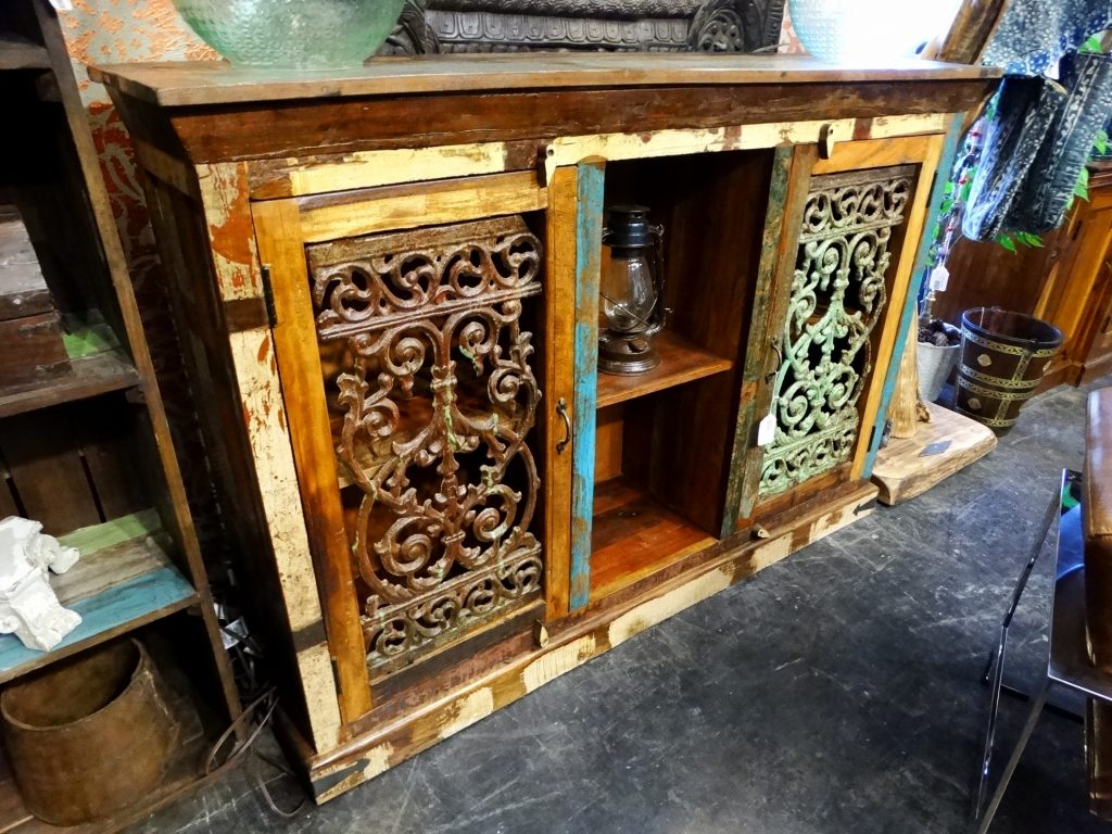 Balcony Irons Cabinet Sideboard Denver Furniture Store