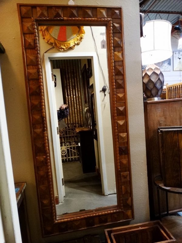 Mirror Large Wooden Rectangular Carved Furniture Stores Denver