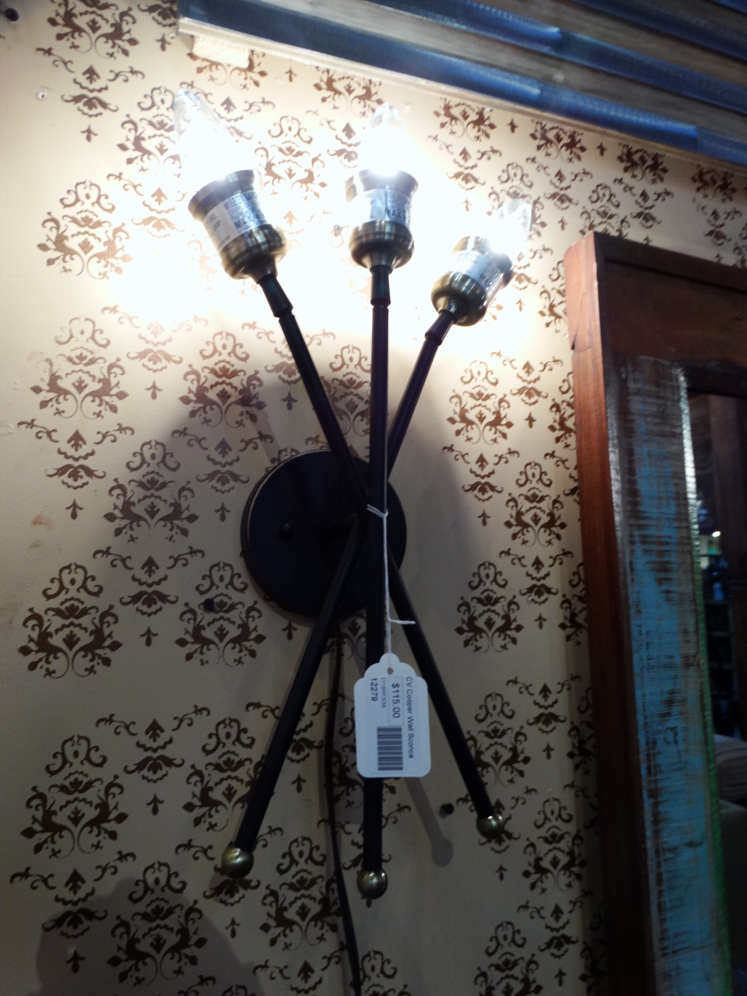 Sconce 3 Lights Wall Lamp Furniture Stores Denver