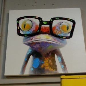 Wall Art Painting Hipster Froggy Furniture Stores Denver