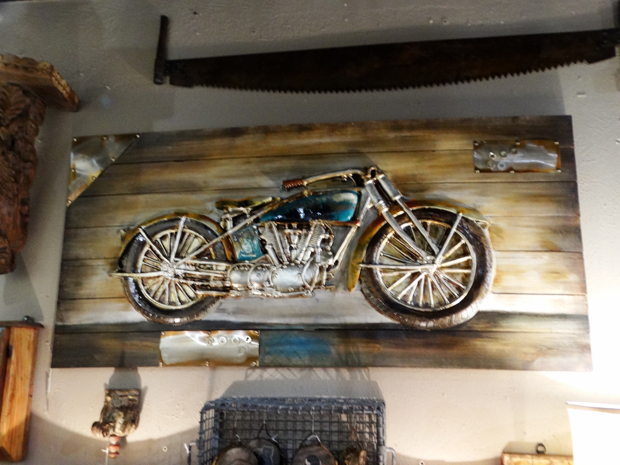 Wall Art 3D Motorcycle Furniture Stores Denver