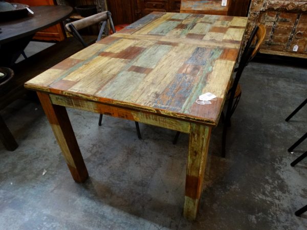 Dining Table Reclaimed Colorful Table Furniture Stores Denver