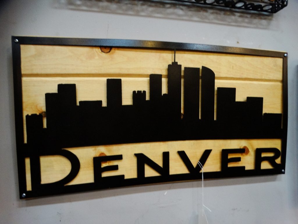 Wall Art Metal Denver Skyline Furniture Stores Denver
