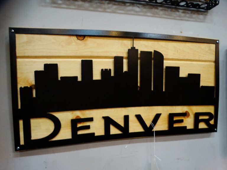 Wall Art Metal Denver Skyline - Rare Finds Warehouse Wall Art Metal Denver Skyline Furniture Stores Denver