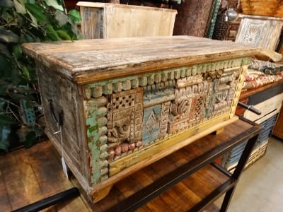 Reclaimed Architectural Salvage Parts Trunk