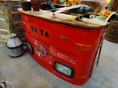 Red Tata Bar front view