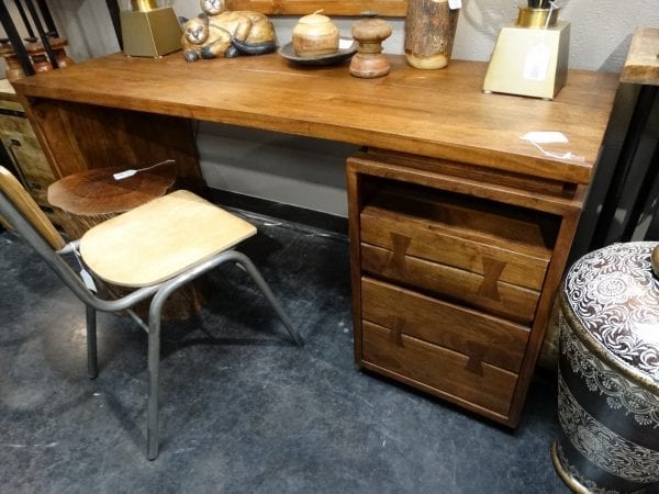 Desk Madagascar Wood Desk Furniture Stores Denver