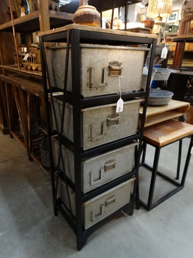 Dresser 4 Drawer Metal Chest of Drawers Furniture Stores Denver