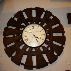 Clock Charkha Wheel Wall Clock Furniture Stores Denver
