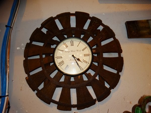 Clock Charkha Wheel Wall Clock Furniture Stores Denver