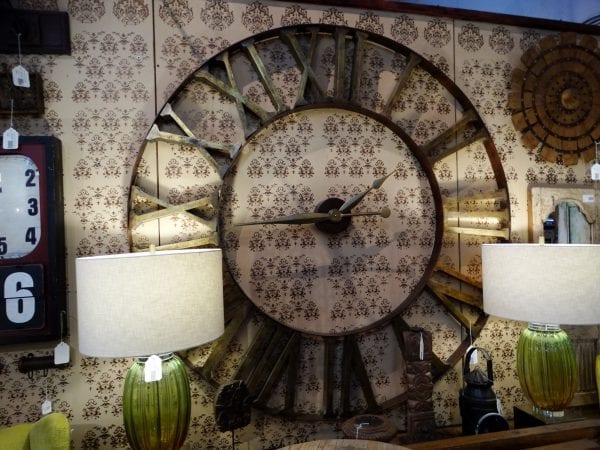 XL Kaison Roman Numeral Wall Clock Furniture Stores Denver