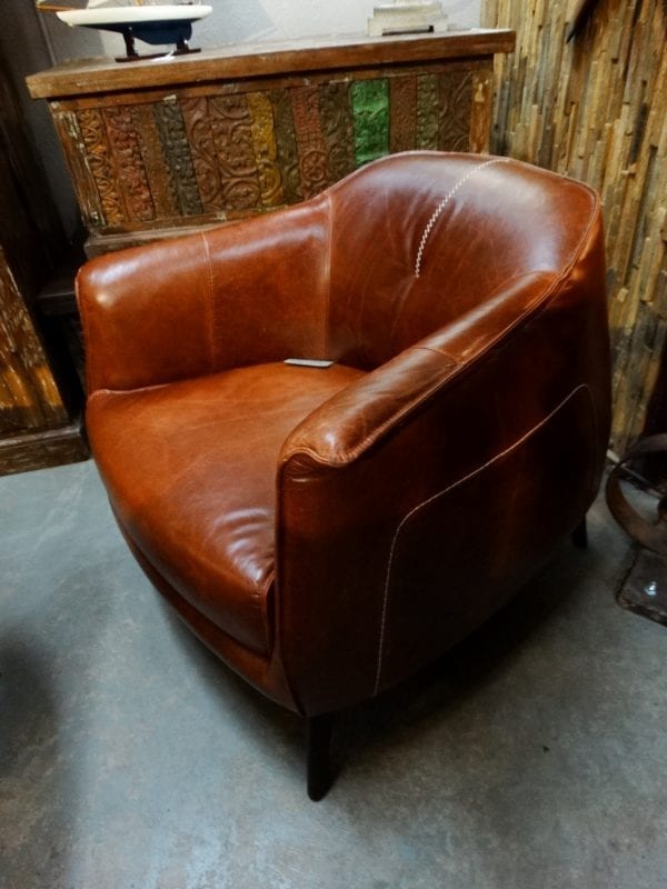 Arm Chair Leather Martel Club Chair Furniture Stores Denver