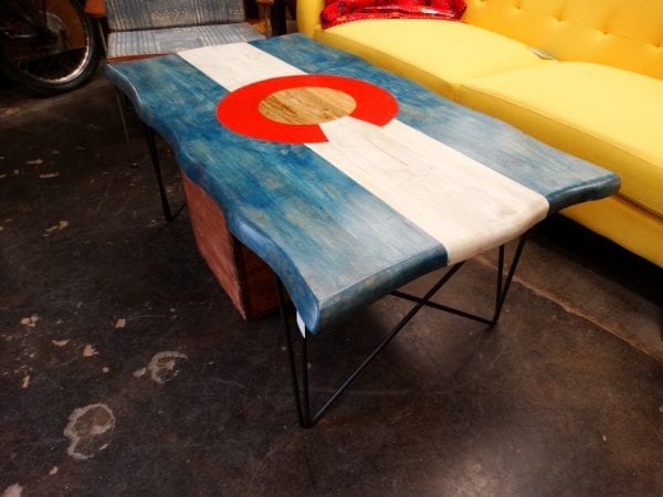 Coffee Table Colorado Flag Hairpin Leg Coffee Table Furniture Stores Denver