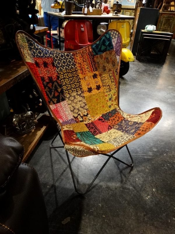 Chair Butterfly Quilted Fabric Chair Furniture Stores Denver