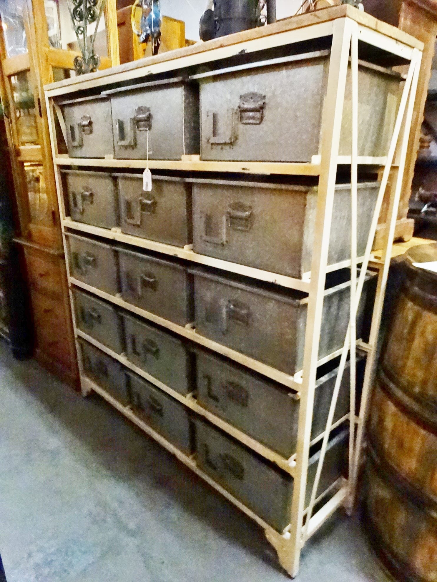 Dresser Chest of Drawers Industrial Cabinet