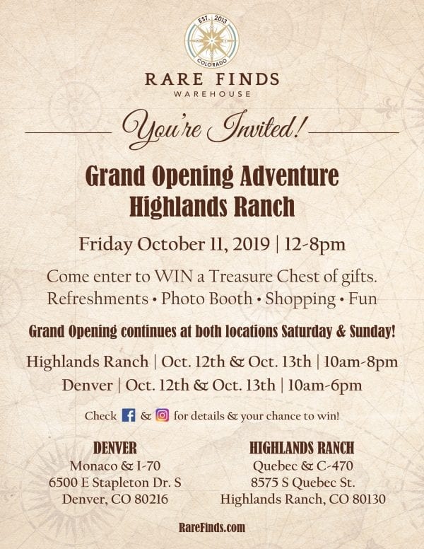 Highlands Ranch Furniture Store Rare Finds Warehouse