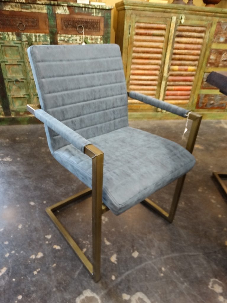 Arm Chair Gerald Blue Dining Chair