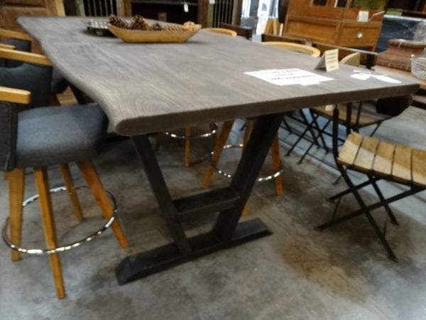 Table Grey Wood Dining Table