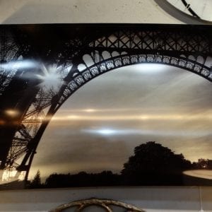 Wall Art Eiffel Image Print on Metal