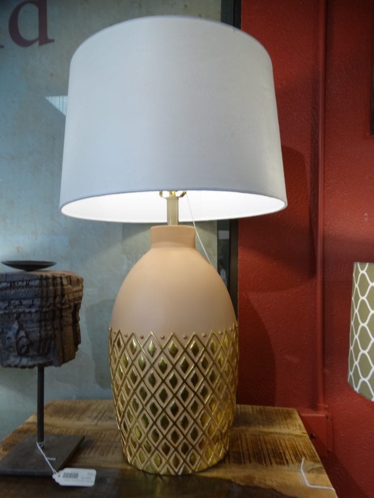 Lamp Gold Diamond Table Lamp