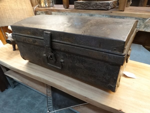Vintage Metal Suitcase D