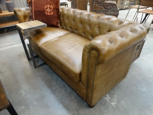 Sofa Chesterfield Brown Tufted Couch Sofa
