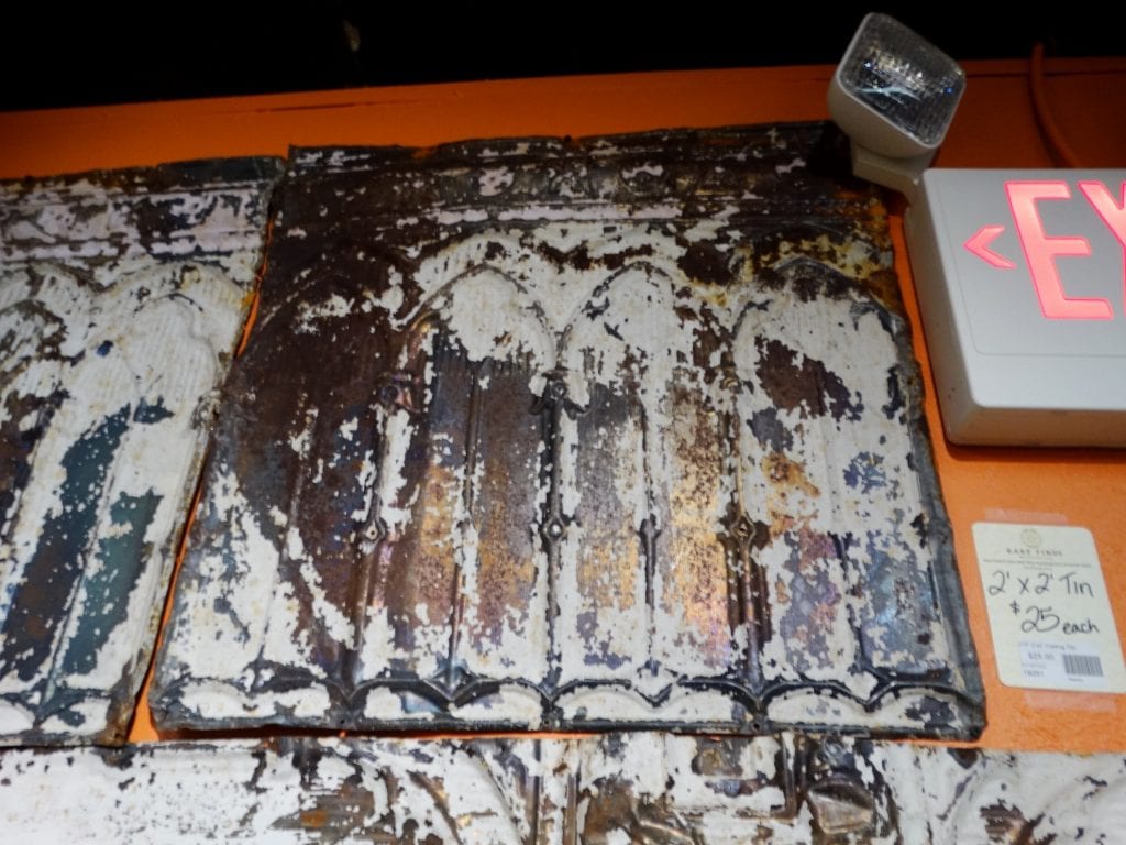 Ceiling Tile Embossed Metal Tile