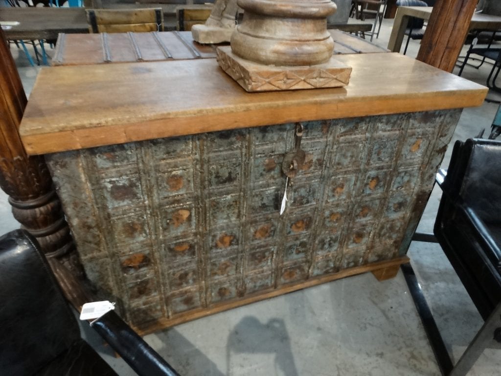 Trunk Console Table Pitara Trunk Chest