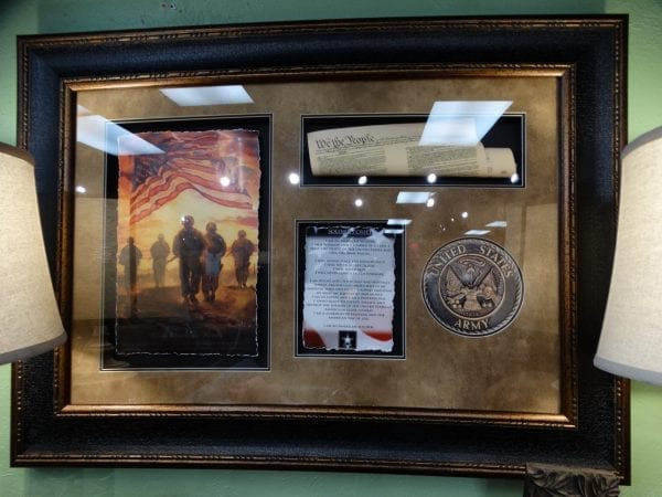 Army Creed Collage Wall Art