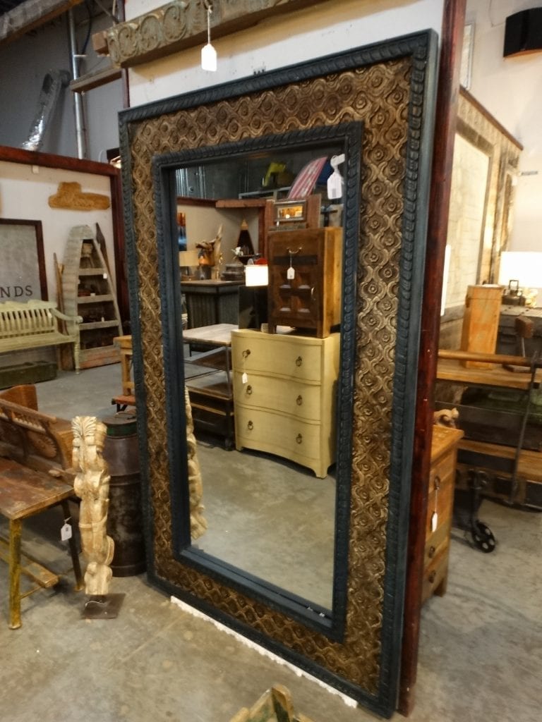 Carved Large Mirror