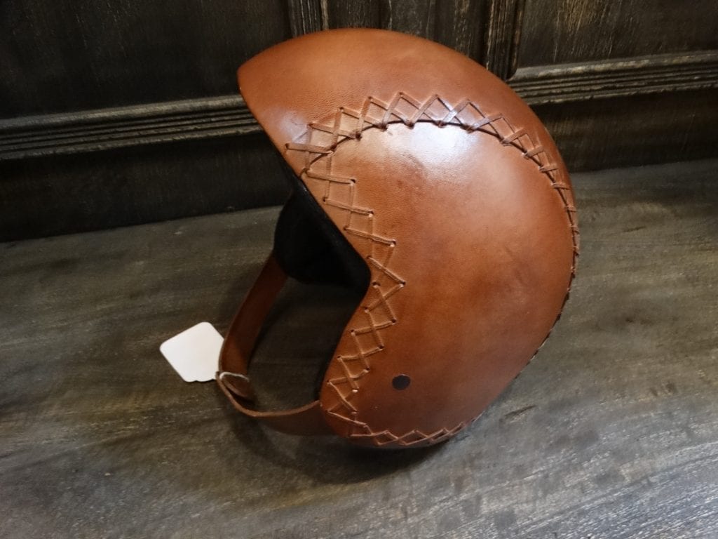 Decor Leather Helmet