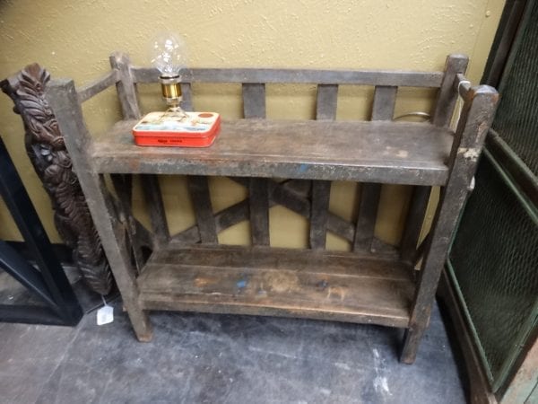 Vintage Small Wooden Shelf