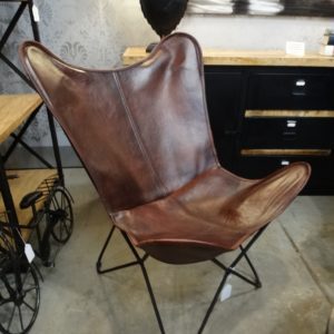 Leather Chair Brown