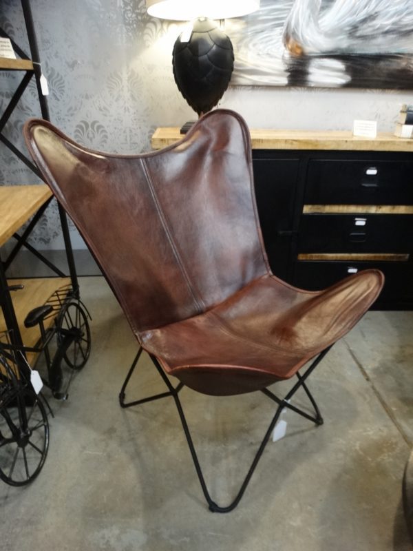 Leather Chair Brown