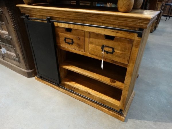 Cabinet with Sliding Door and Drawers