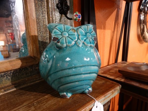 Owl Ceramic Deco Owl Figurine