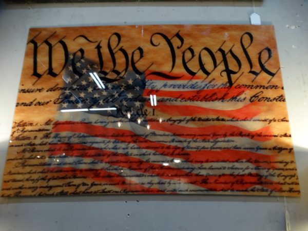 Wall Art We The People The Preamble Glass