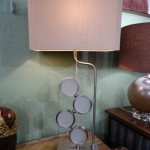 Modern White Dots Table Lamp