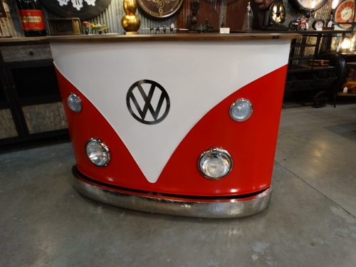 VW Bus Bar Red