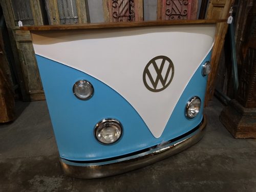 VW Bus Bar Blue