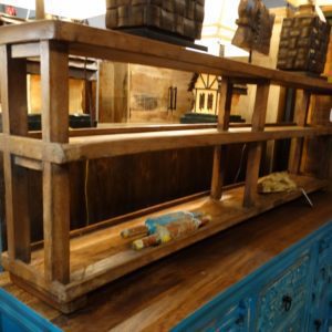 Shelf Wide Narrow Wooden Shelf