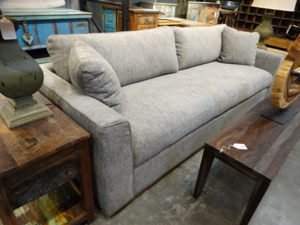 white speckled tweed sofa couch