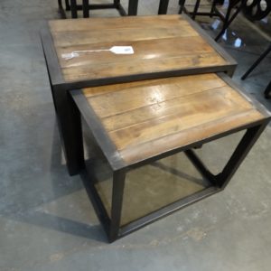 End Table Set of Two Nesting End Tables